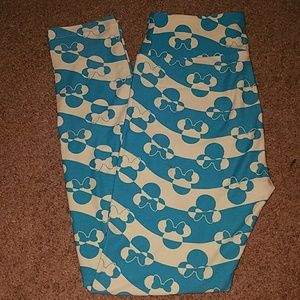 Lularoe Minnie Mouse Leggings One Size